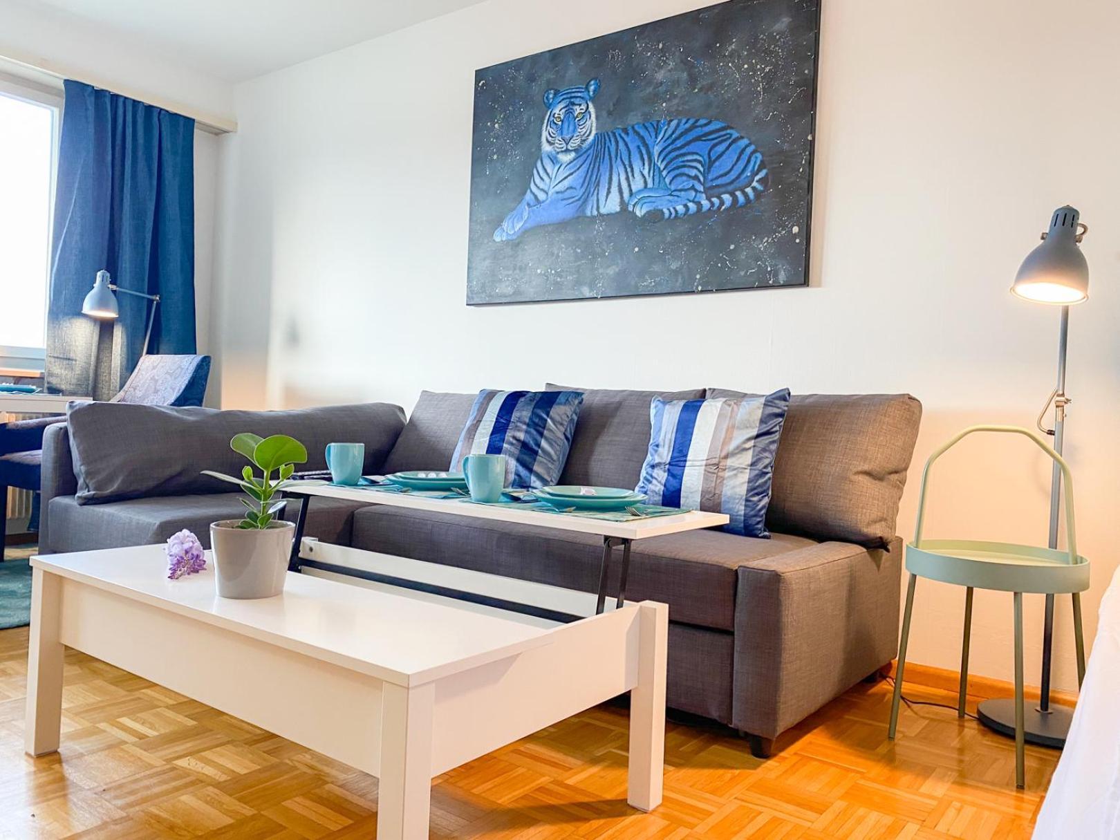 Special Blue Tiger Apartment Basel, Messe Kleinbasel 10-Star Exterior foto